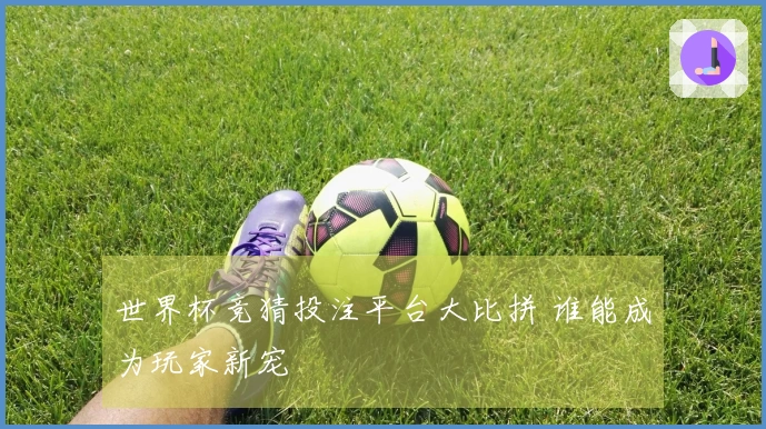 世界杯竞猜投注平台大比拼 谁能成为玩家新宠